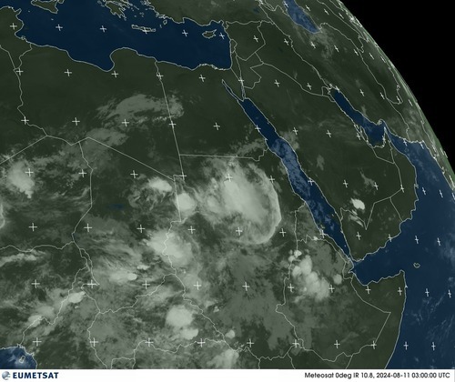 Satellite - Arabian Sea (East) - Sun 11 Aug 00:00 EDT