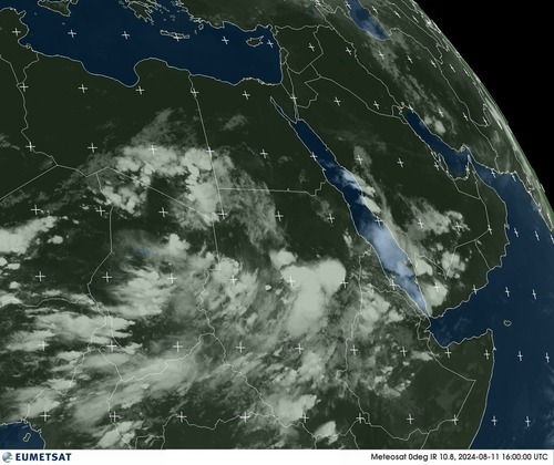 Satellite - South - Sun 11 Aug 13:00 EDT