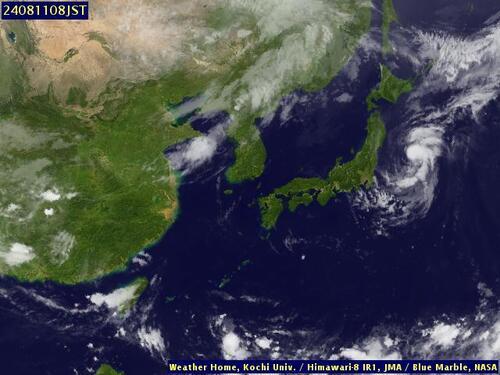 Satellite - South China Sea/North - Sat 10 Aug 21:00 EDT