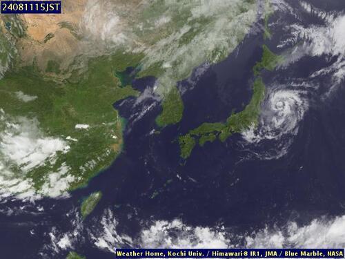 Satellite - Bo Hai - Sun 11 Aug 04:00 EDT