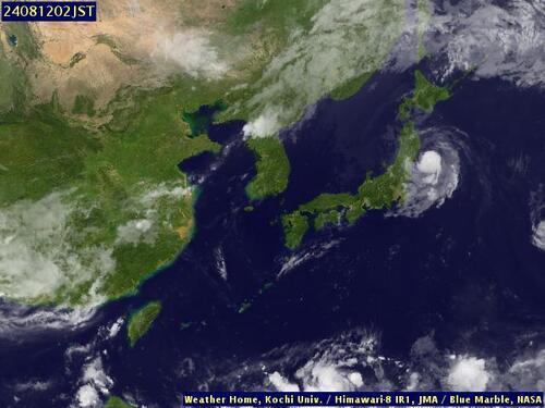 Satellite - Philippine Sea (South) - Sun 11 Aug 15:00 EDT