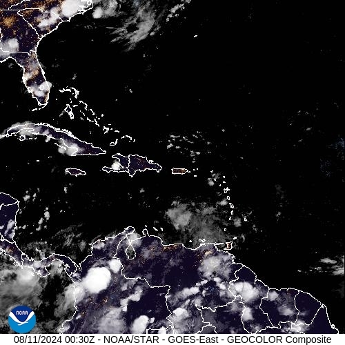 Satellite - Alizes Ouest - Sat 10 Aug 21:30 EDT