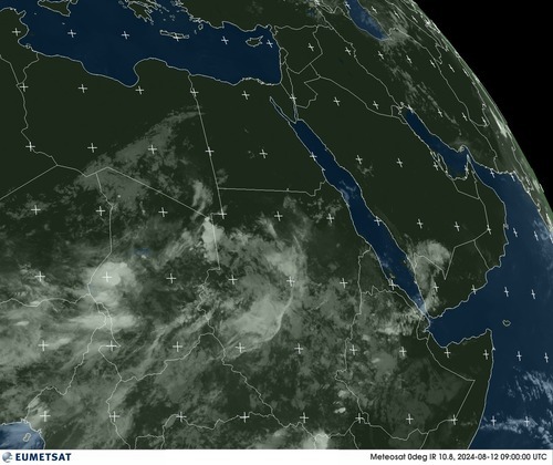 Satellite -  - Mon 12 Aug 06:00 EDT