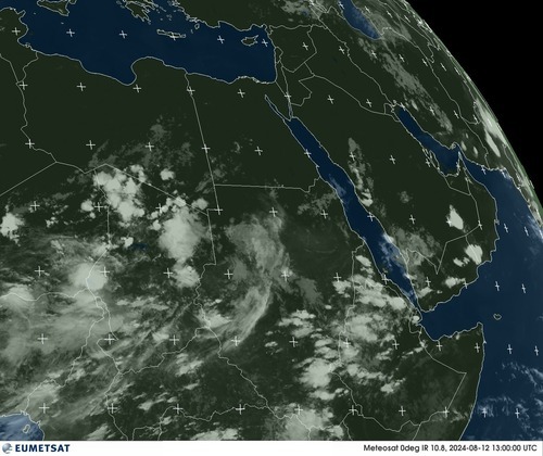 Satellite -  - Mon 12 Aug 10:00 EDT