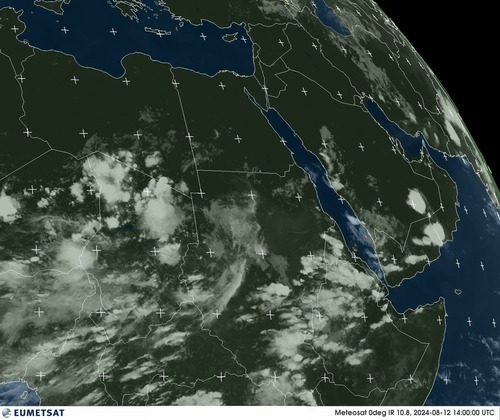 Satellite -  - Mon 12 Aug 11:00 EDT