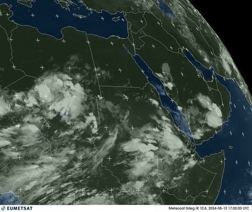 Satellite -  - Mon 12 Aug 14:00 EDT