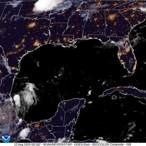 Satellite -  - Mon 12 Aug 05:16 EDT