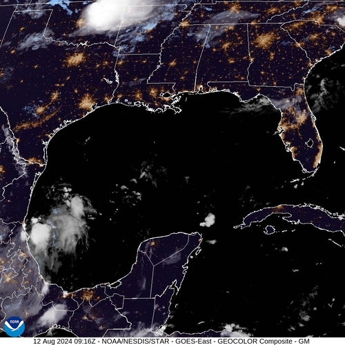 Satellite -  - Mon 12 Aug 06:16 EDT