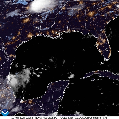 Satellite -  - Mon 12 Aug 07:16 EDT