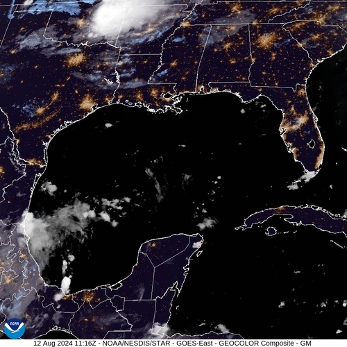 Satellite -  - Mon 12 Aug 08:16 EDT