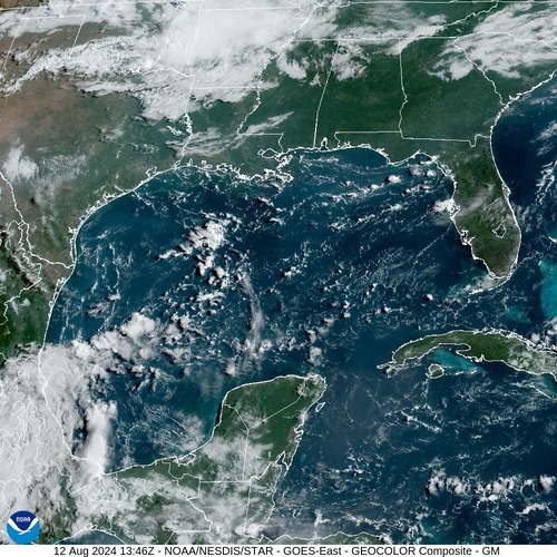 Satellite - Campechebai - Mon 12 Aug 10:46 EDT