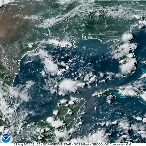 Satellite -  - Mon 12 Aug 19:16 EDT