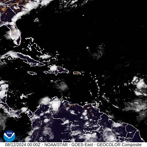 Satellite - Alizes Ouest - Sun 11 Aug 21:00 EDT