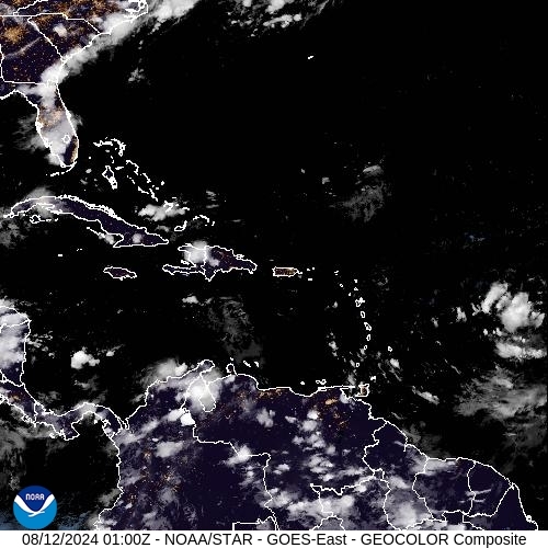 Satellite - Alizes Ouest - Sun 11 Aug 22:00 EDT