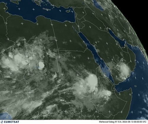 Satellite - Madagascar - Mon 12 Aug 21:00 EDT