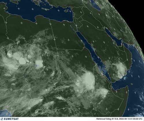 Satellite - Somalia/East - Mon 12 Aug 22:00 EDT