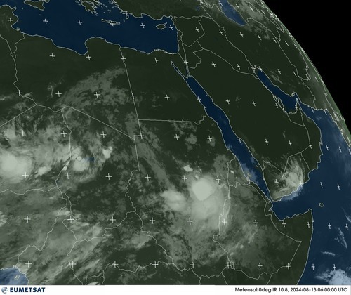 Satellite -  - Tue 13 Aug 03:00 EDT