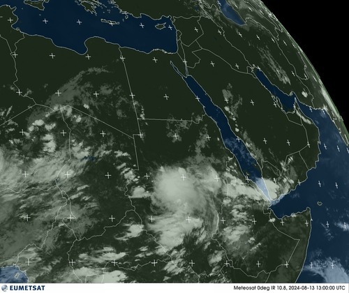 Satellite -  - Tue 13 Aug 10:00 EDT