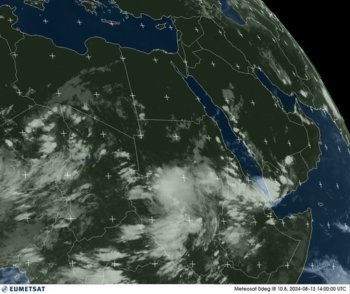 Satellite -  - Tue 13 Aug 11:00 EDT