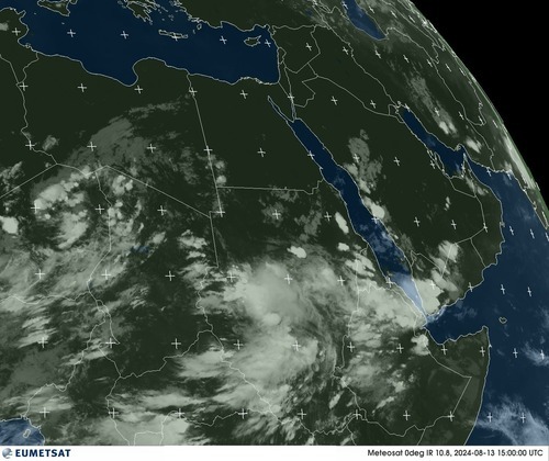 Satellite - Arabian Sea (East) - Tue 13 Aug 12:00 EDT