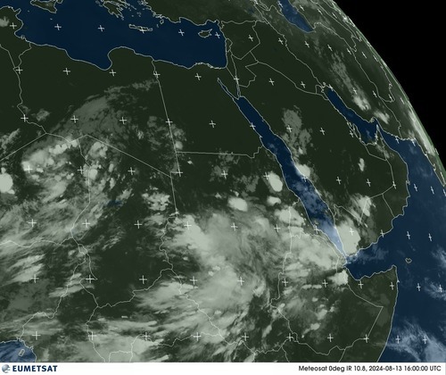 Satellite -  - Tue 13 Aug 13:00 EDT