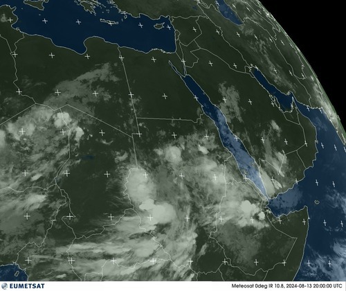 Satellite - Comores/Kenya - Tue 13 Aug 17:00 EDT