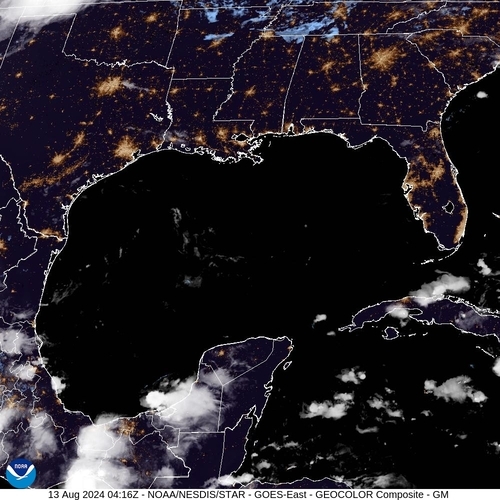 Satellite -  - Tue 13 Aug 01:16 EDT