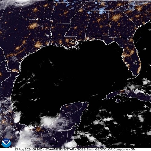 Satellite -  - Tue 13 Aug 03:16 EDT