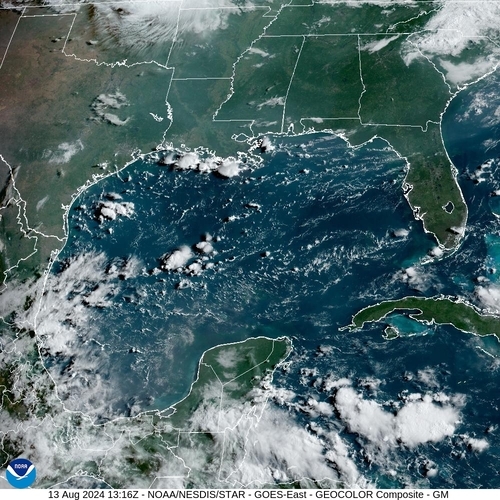 Satellite -  - Tue 13 Aug 10:16 EDT