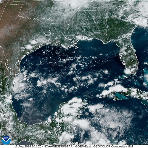 Satellite -  - Tue 13 Aug 17:16 EDT