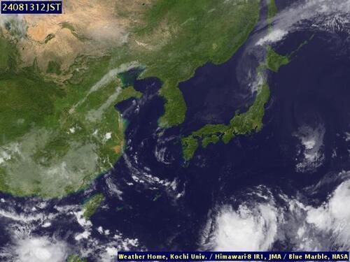 Satellite -  - Tue 13 Aug 01:00 EDT