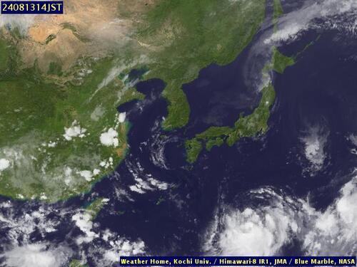 Satellite -  - Tue 13 Aug 03:00 EDT