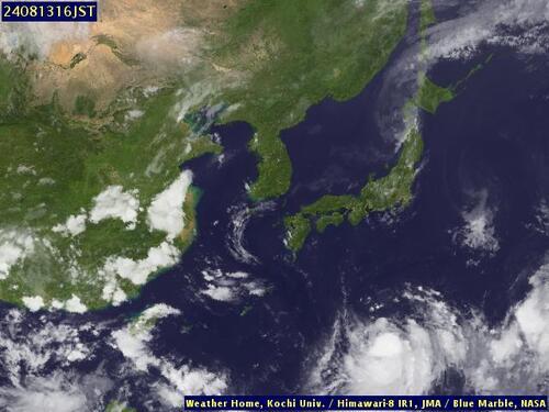 Satellite -  - Tue 13 Aug 05:00 EDT