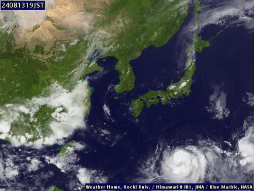 Satellite -  - Tue 13 Aug 08:00 EDT