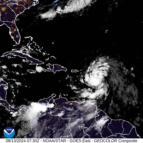 Satellite - Windward Pass. - Tue 13 Aug 04:30 EDT