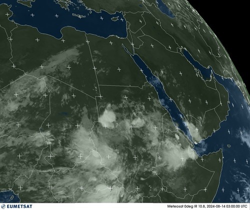 Satellite - Gulf of Oman - Wed 14 Aug 00:00 EDT