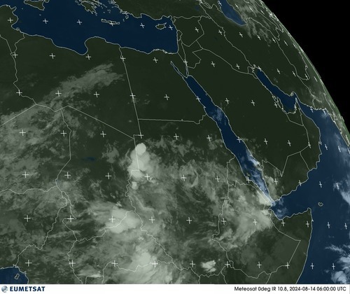 Satellite - North - Wed 14 Aug 03:00 EDT