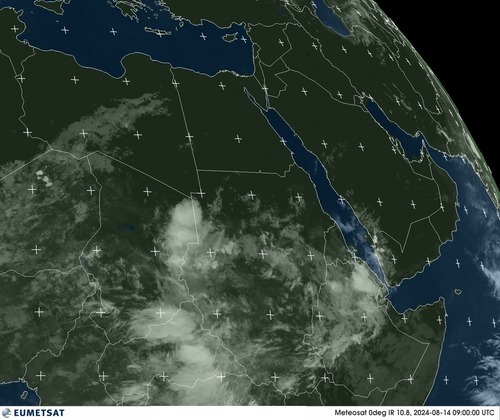 Satellite - Gulf of Aden - Wed 14 Aug 06:00 EDT