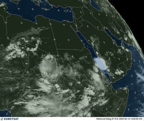 Satellite - Gulf of Oman - Wed 14 Aug 11:00 EDT