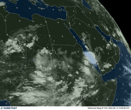 Satellite - Gulf of Oman - Wed 14 Aug 12:00 EDT