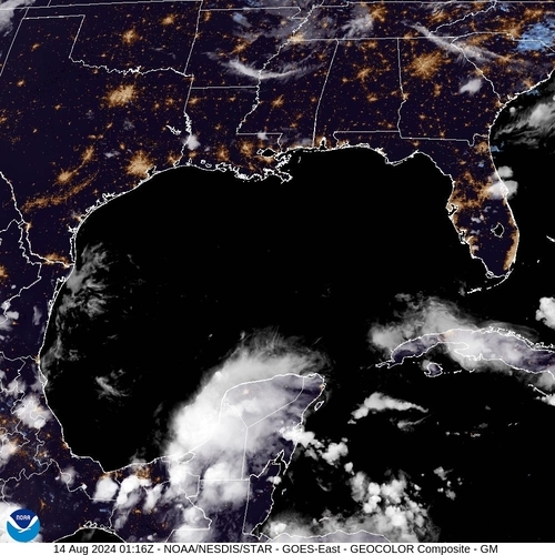 Satellite -  - Tue 13 Aug 22:16 EDT