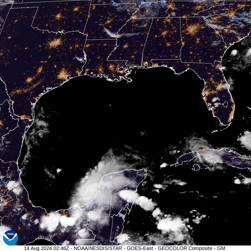 Satellite -  - Tue 13 Aug 23:46 EDT