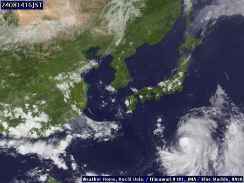 Satellite -  - Wed 14 Aug 05:00 EDT