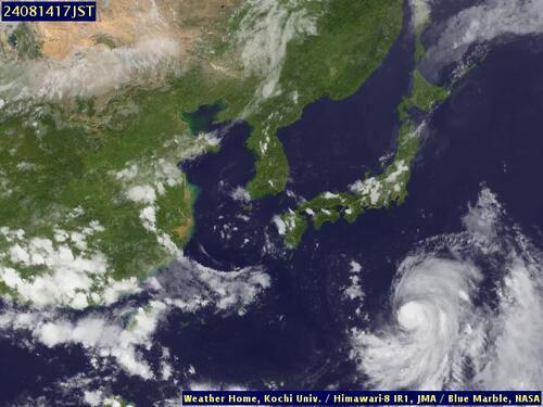 Satellite - South China Sea/North - Wed 14 Aug 06:00 EDT