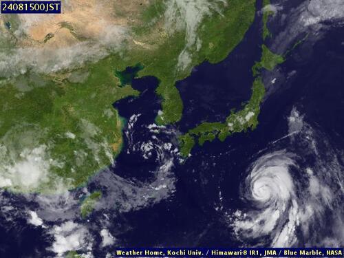 Satellite - Philippine Sea (South) - Wed 14 Aug 13:00 EDT