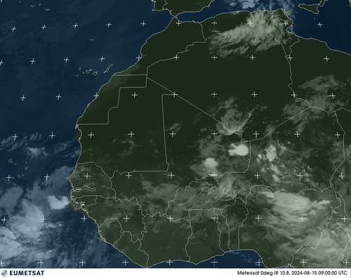 Satellite - Point Noire - Thu 15 Aug 06:00 EDT