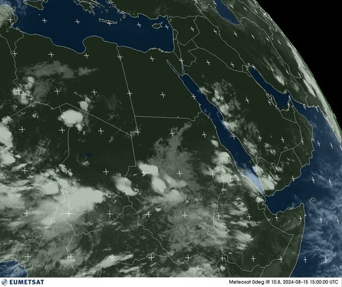 Satellite - Gulf of Oman - Thu 15 Aug 12:00 EDT