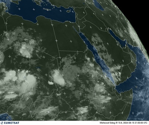 Satellite - South - Thu 15 Aug 18:00 EDT