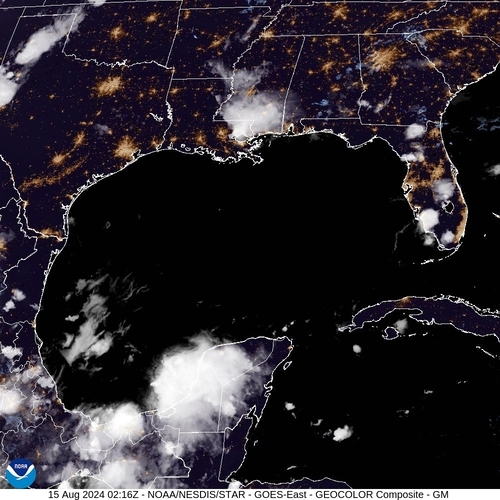 Satellite -  - Wed 14 Aug 23:16 EDT