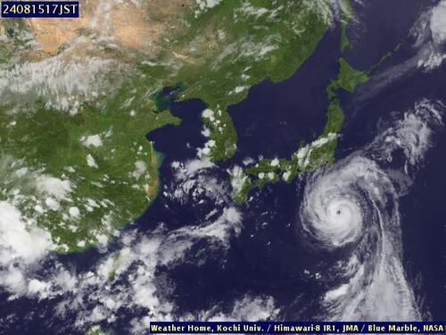 Satellite - Philippine Sea (Centr.) - Thu 15 Aug 06:00 EDT